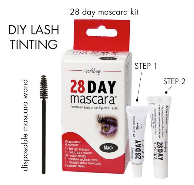 Godefroy 28 day Mascara Eyelash Tint Kit