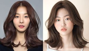 korean shoulder length hairstyles