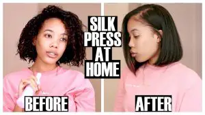 best products for silk press at home